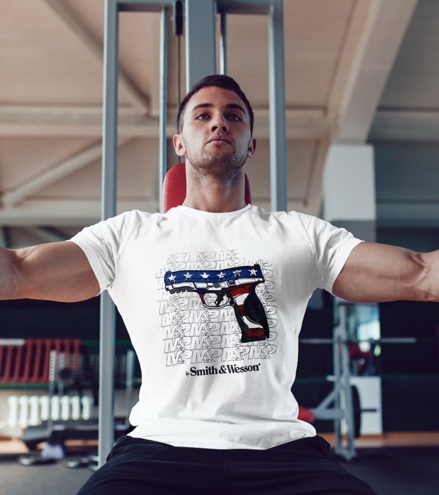 M P Monday By Smith And Wesson Stars And Stripes T-Shirt
