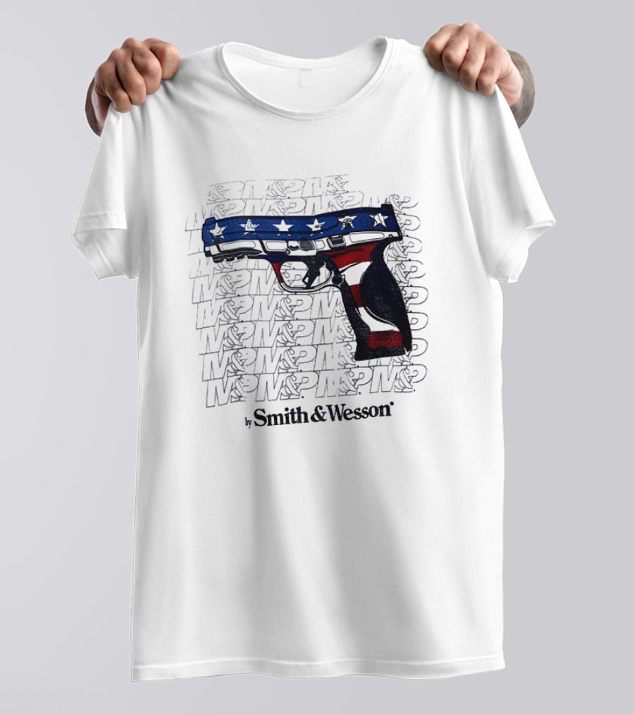 M P Monday By Smith And Wesson Stars And Stripes T-Shirt
