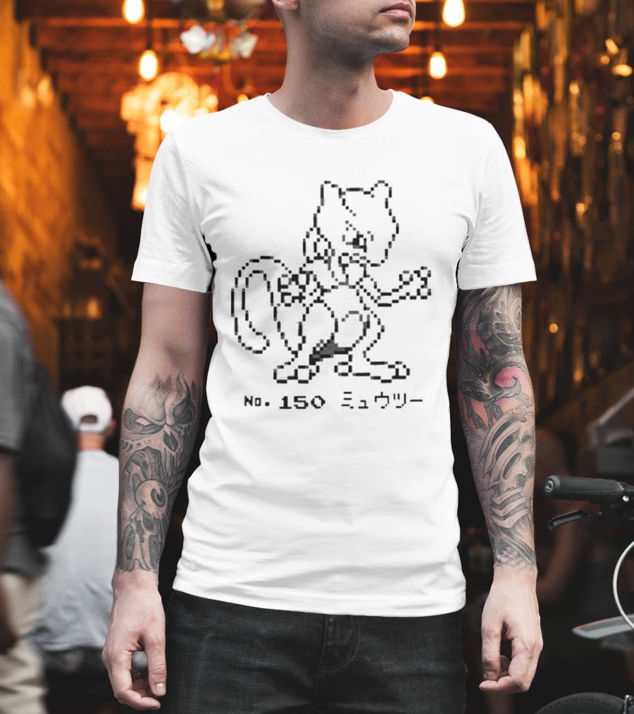 Pokémon No. 150 Anime Gaming T-Shirt