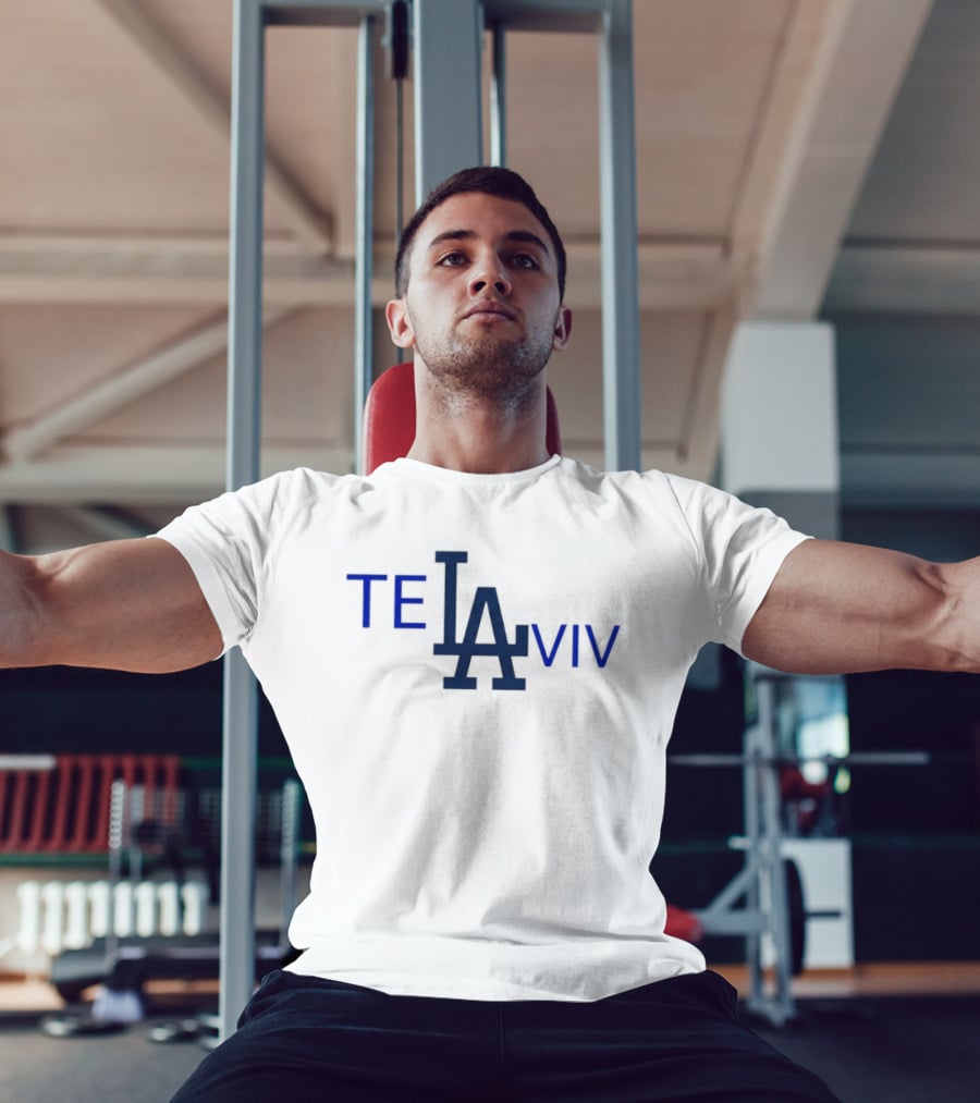 TE LA VIV Los Angeles Dodgers LA T-Shirt