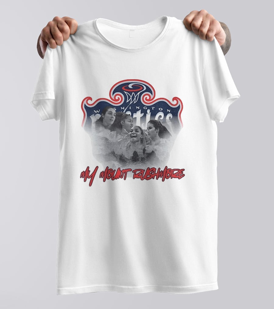 WNBA Washington Mystics My Mount Rushmore T-Shirt
