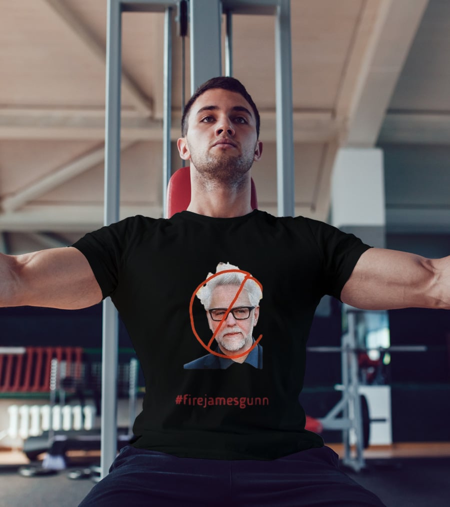 Firejamesgunn Protest James Gunn Director Criticism Controversy T-Shirt