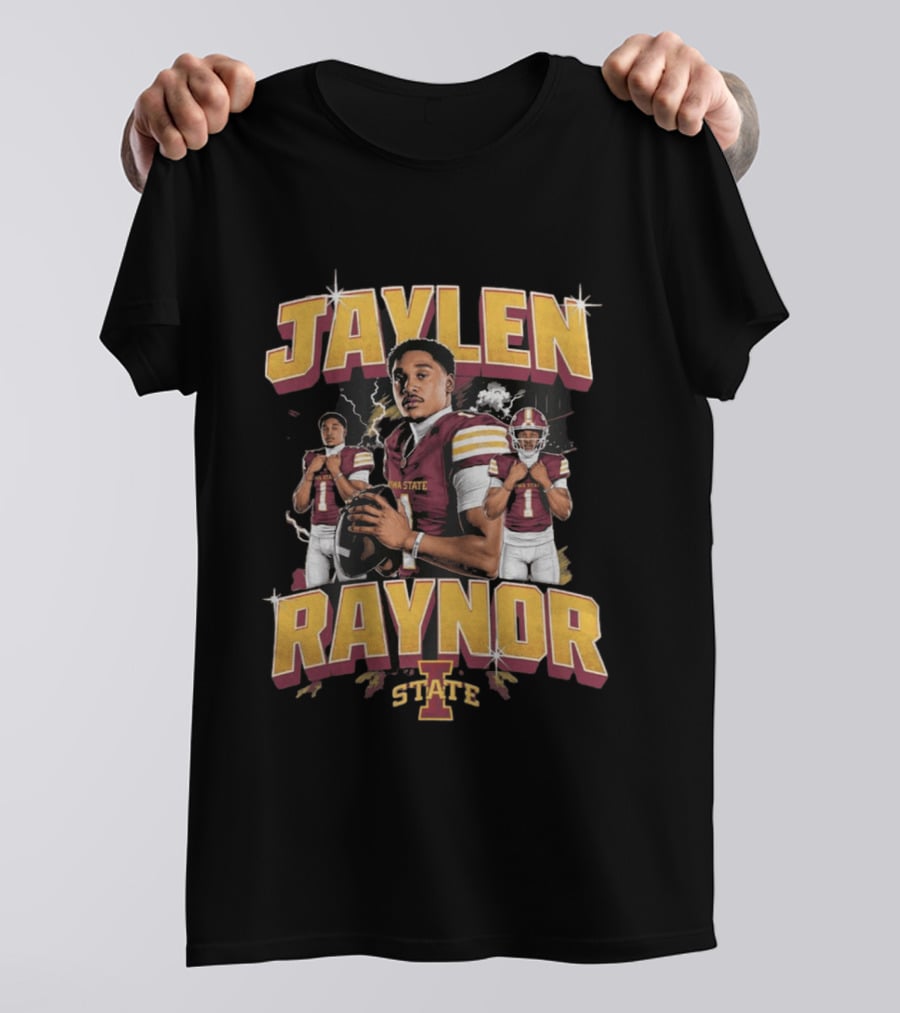 Jaylen Raynor Iowa State Football Quarterback T-Shirt