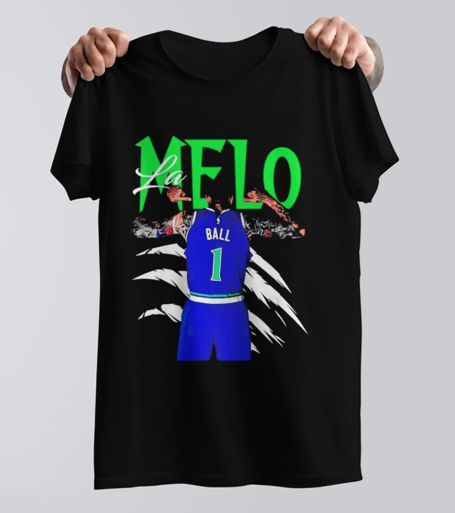 LaMelo Ball Timberwolves NBA Number 1 Jersey T-Shirt