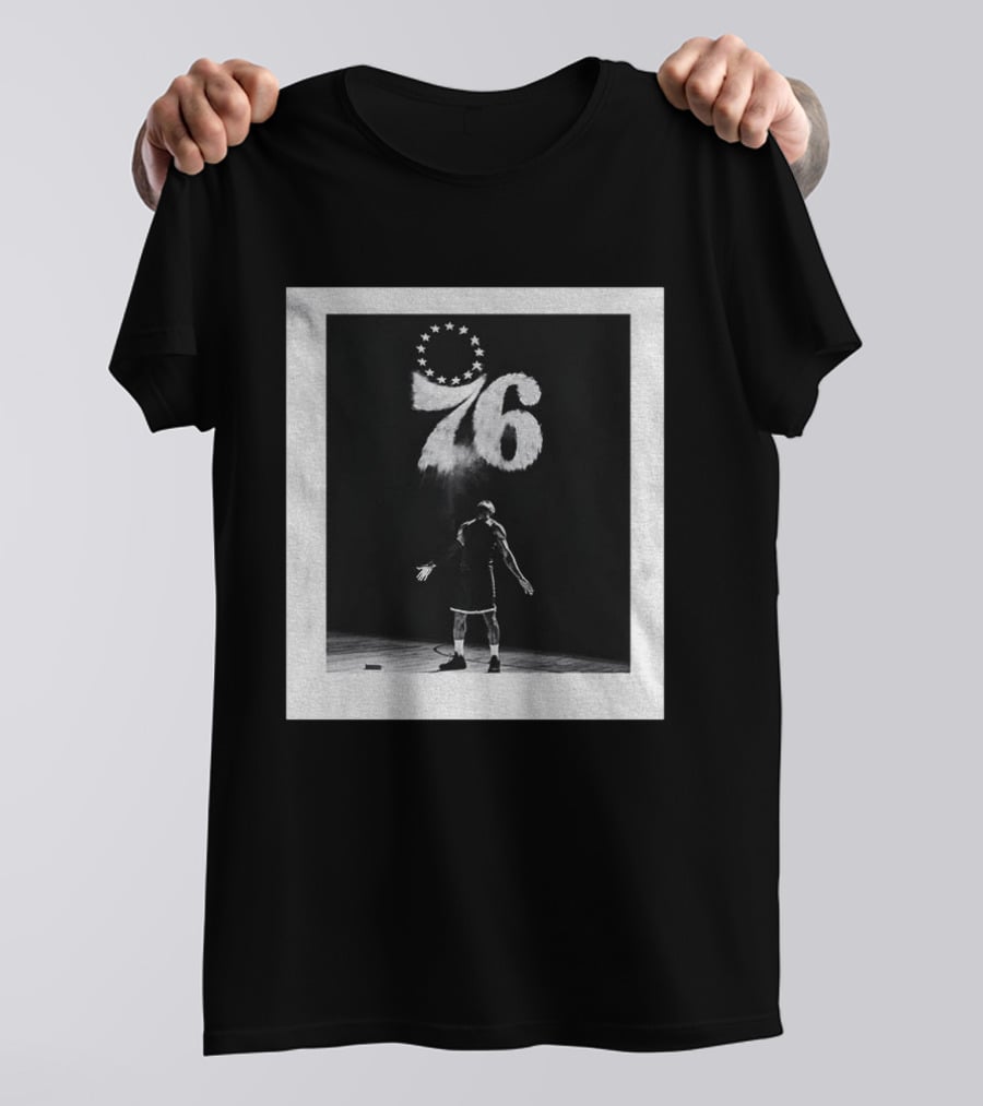 Philadelphia 76ers LeBron James Last Chalk Toss Moment T-Shirt