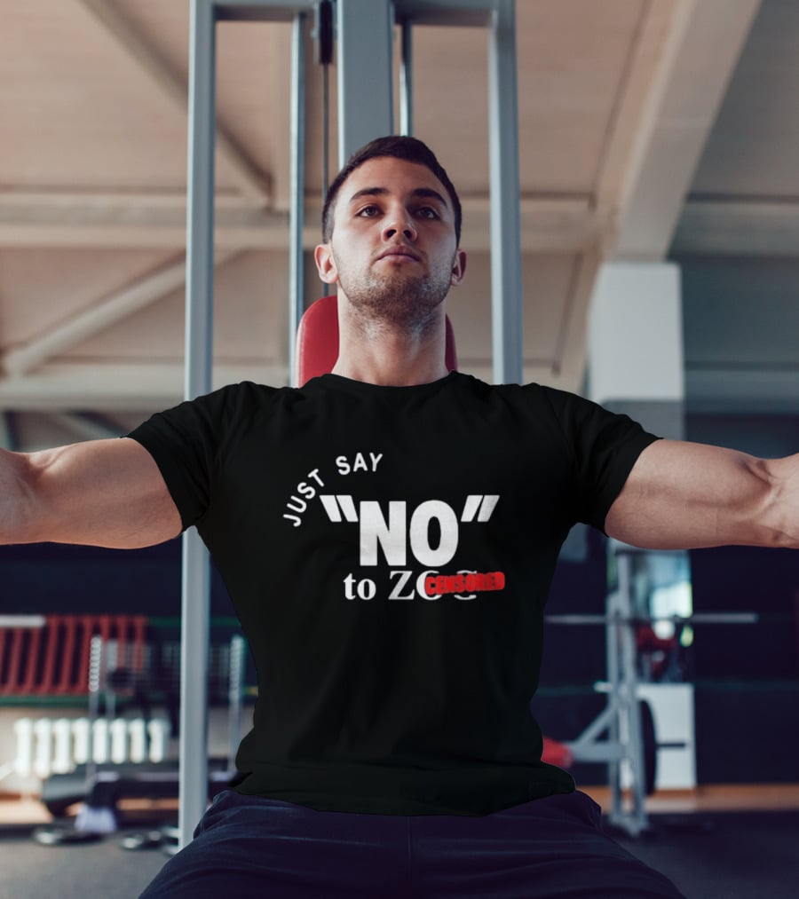 Randy Weaver Just Say No To Censored Zero T-Shirt