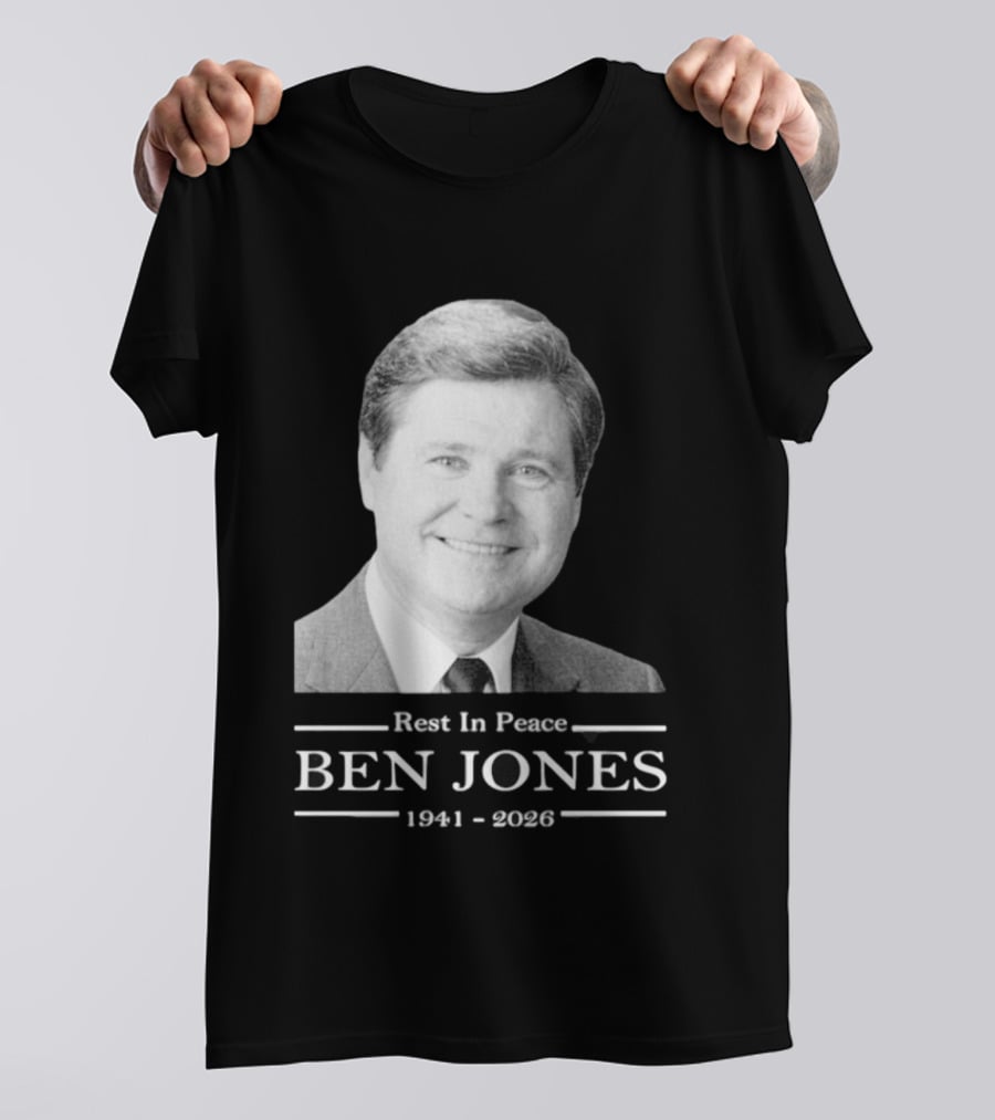 Rest In Peace Ben Jones 1941 2026 Memorial T-Shirt