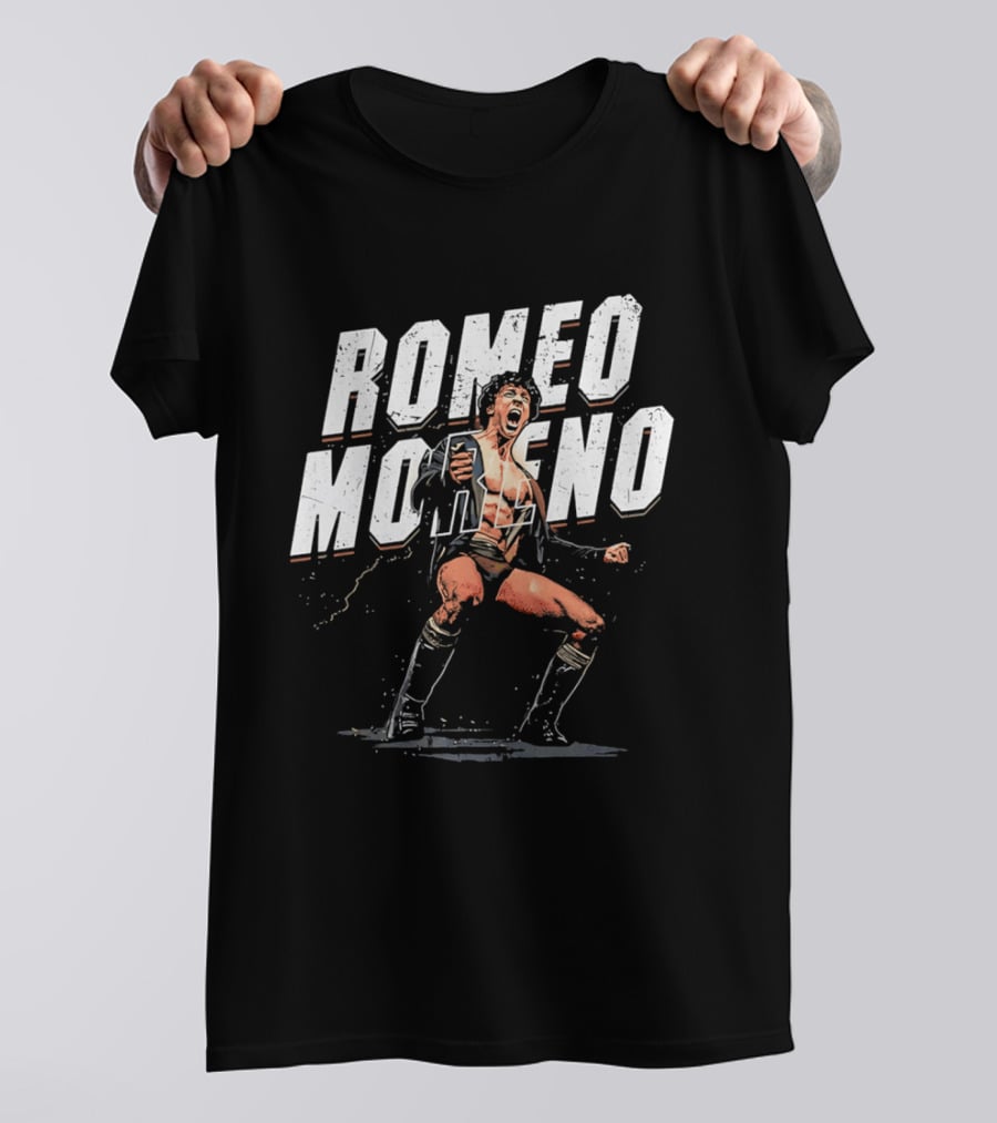 Romeo Moreno Dynamic NXT Superstar Wrestling Persona T-Shirt