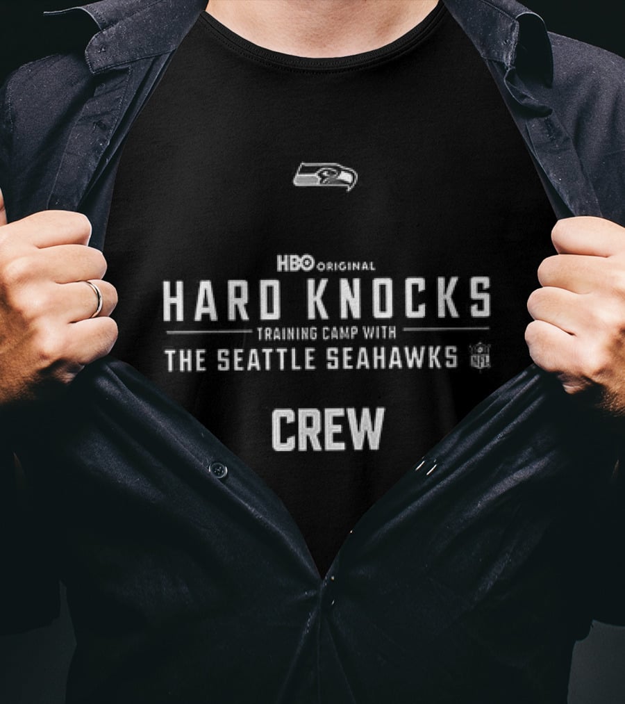 HBO Original Hard Knocks Training Camp With The Seattle Seahawks Crew T-Shirt