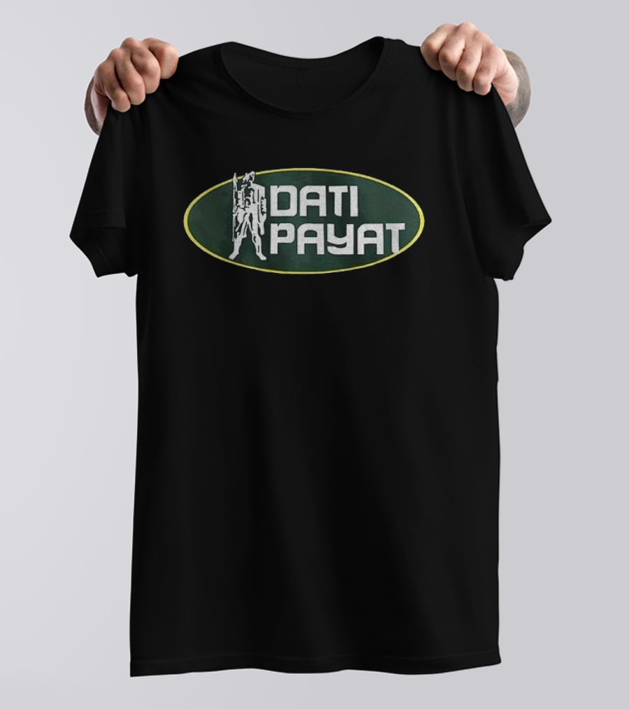 Warrior Dati Payat Bold Font Strength Oval T-Shirt