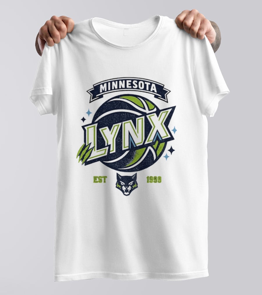 Minnesota Lynx Basketball Est 1999 Classic Team T-Shirt