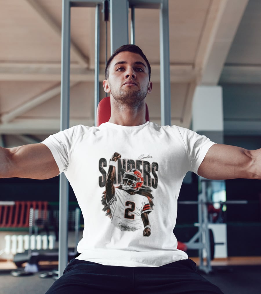 Sanders 2 Colorado Buffaloes Jersey Football Player T-Shirt