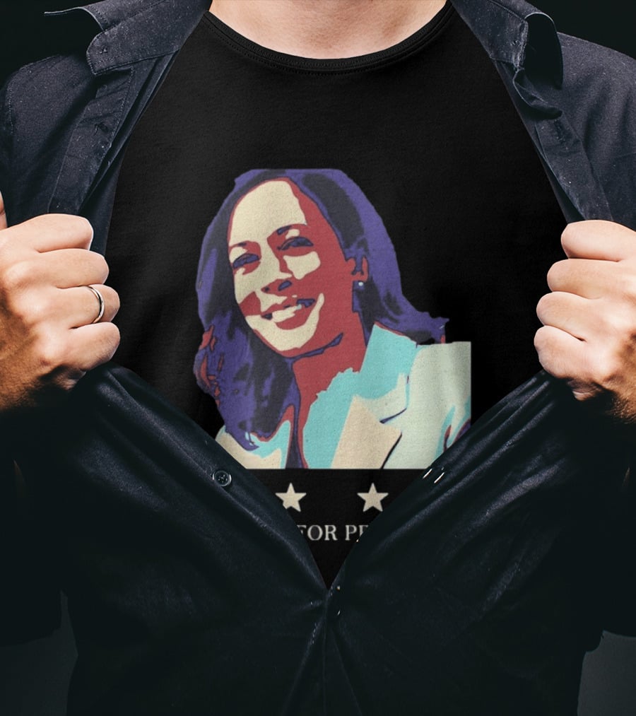 Kamala For President Pop Political Four Star T-Shirt