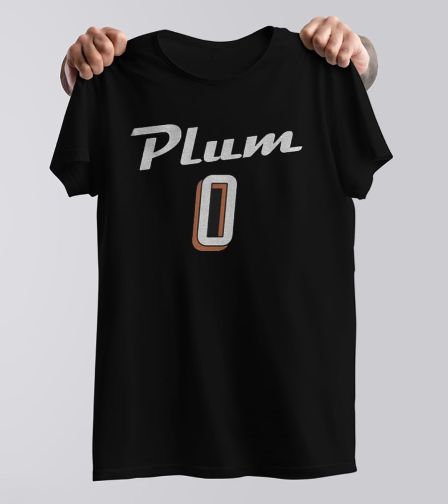 Plum 0 Phoenix Kelsey Basketball Fan Gear T-Shirt