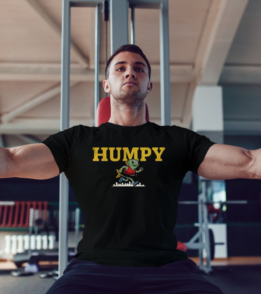 Seattle Mariners Humpy The Salmon Running Vintage Baseball T-Shirt