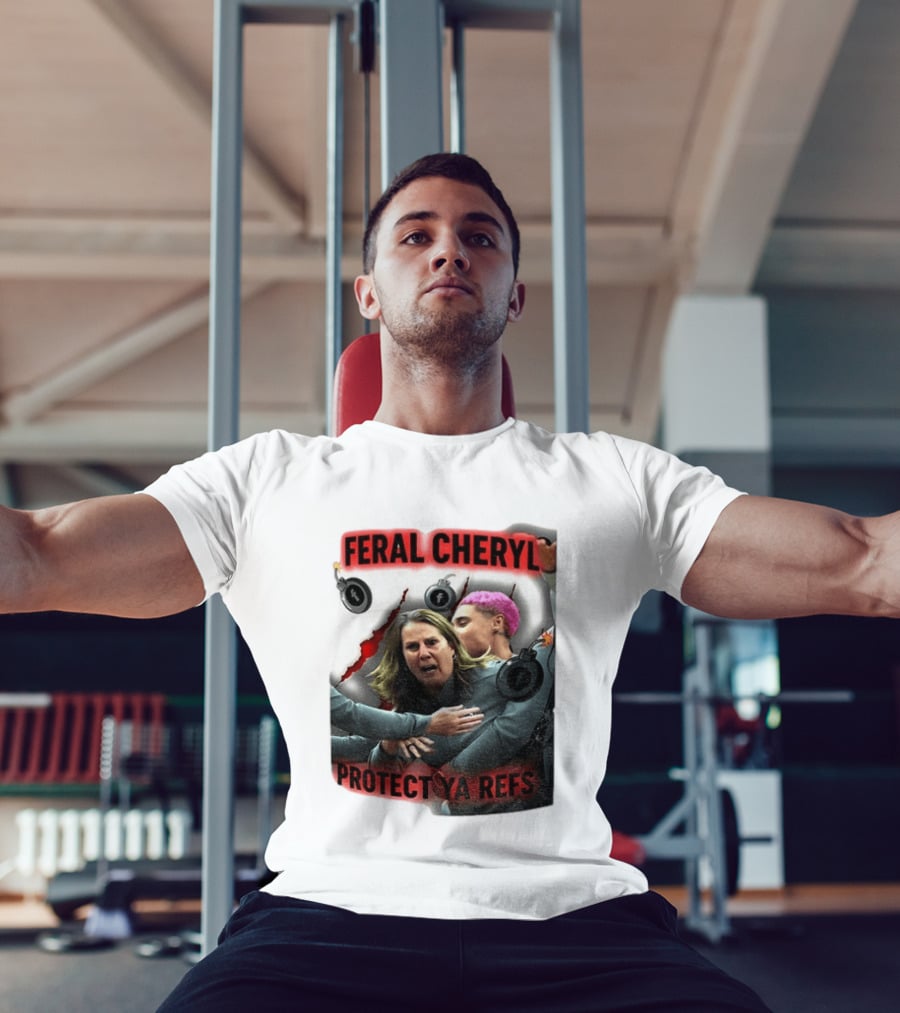 Feral Cheryl Protect Ya Refs Basketball T-Shirt