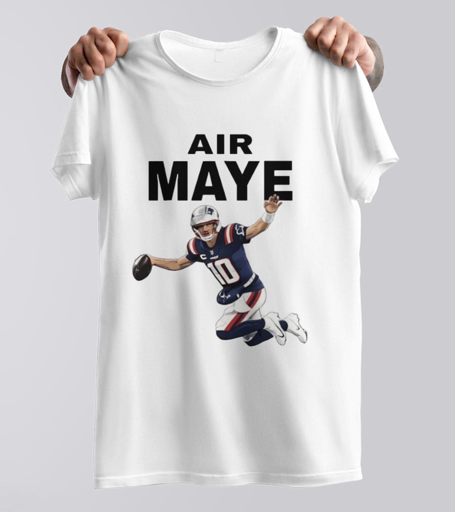 New England Football Air Maye Quarterback Number 10 T-Shirt
