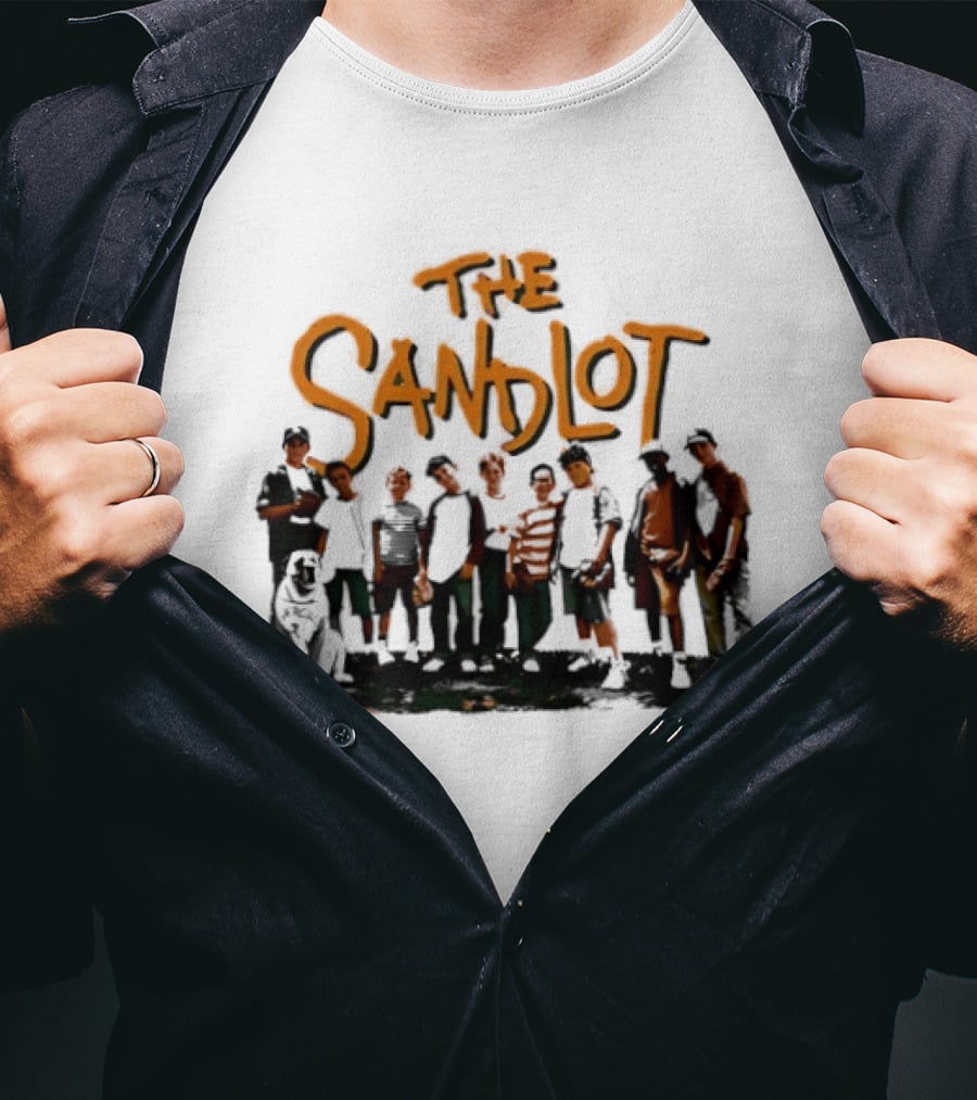 The Sandlot Cast Benny Smalls Hercules Movie Characters T-Shirt