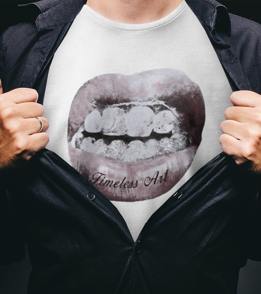 Timeless Art Grillz Lips Renaissance T-Shirt