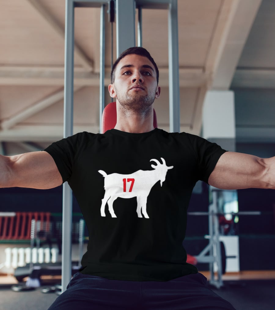 17 White Billy Goat T-Shirt