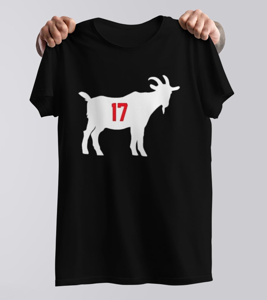 17 White Billy Goat T-Shirt