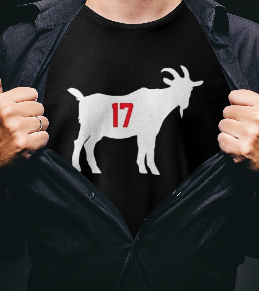 17 White Billy Goat T-Shirt