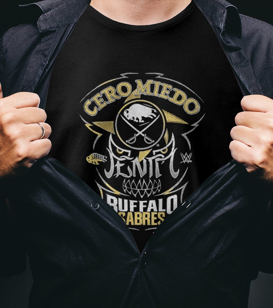 Cero Miedo Penta WWE Buffalo Sabres T-Shirt