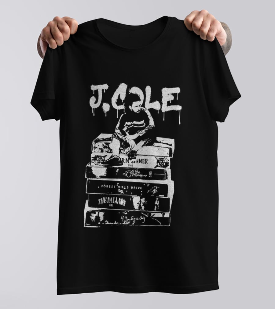 J Cole The Fall Off Stack Dreamville Aesthetic T-Shirt