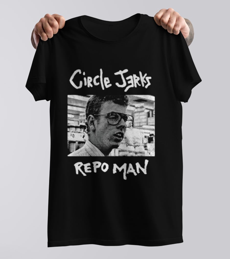 Circle Jerks Punk Rock Band Repo Man T-Shirt