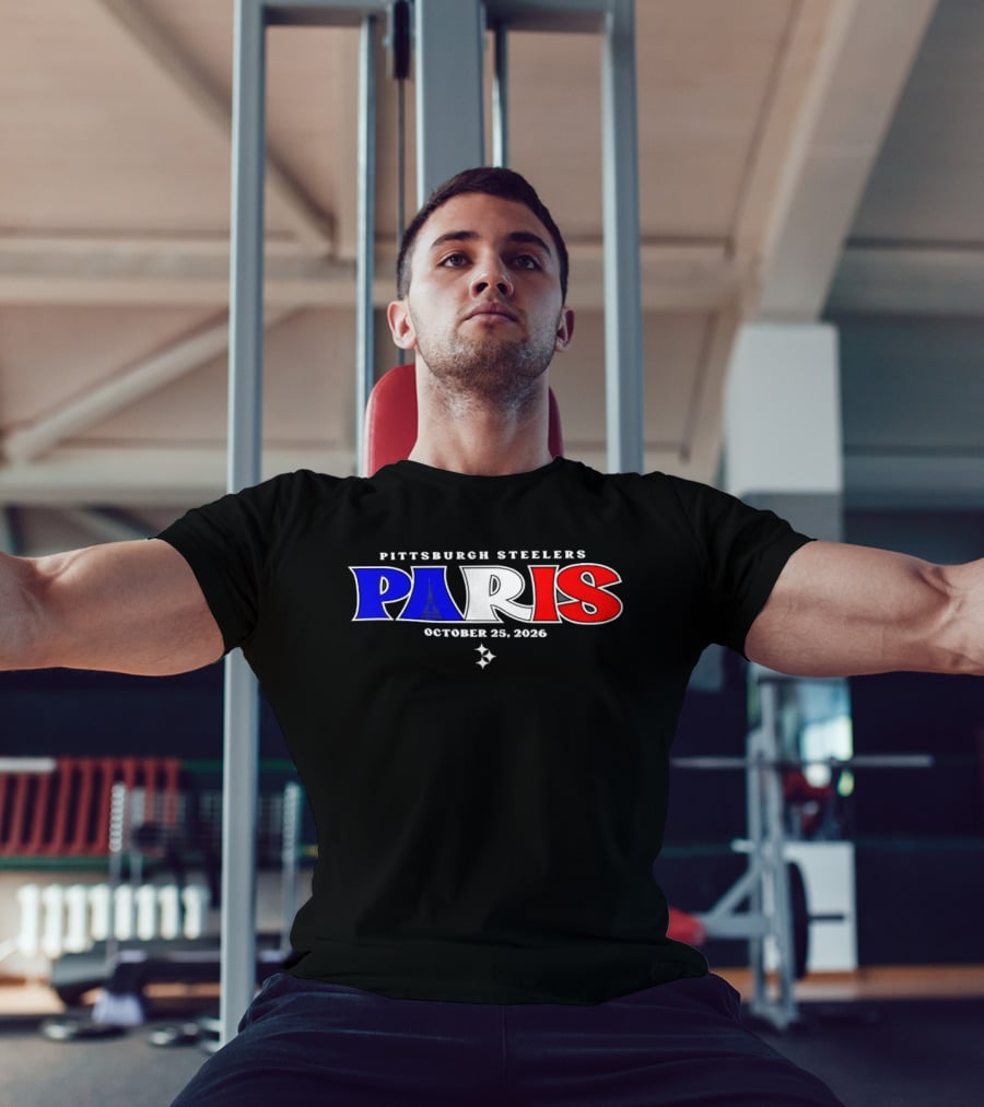 Pittsburgh Steelers Paris October 25 2026 T-Shirt