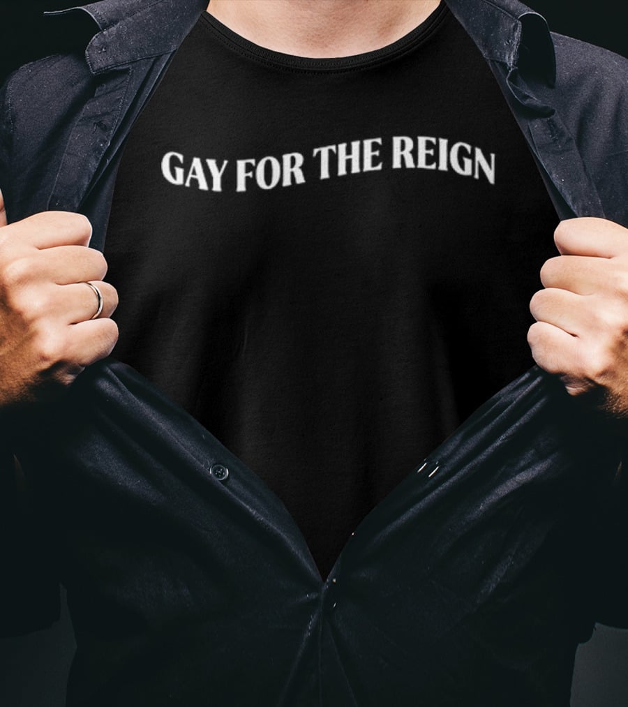 Reign FC Wildfang Pride Gay For The Reign T-Shirt