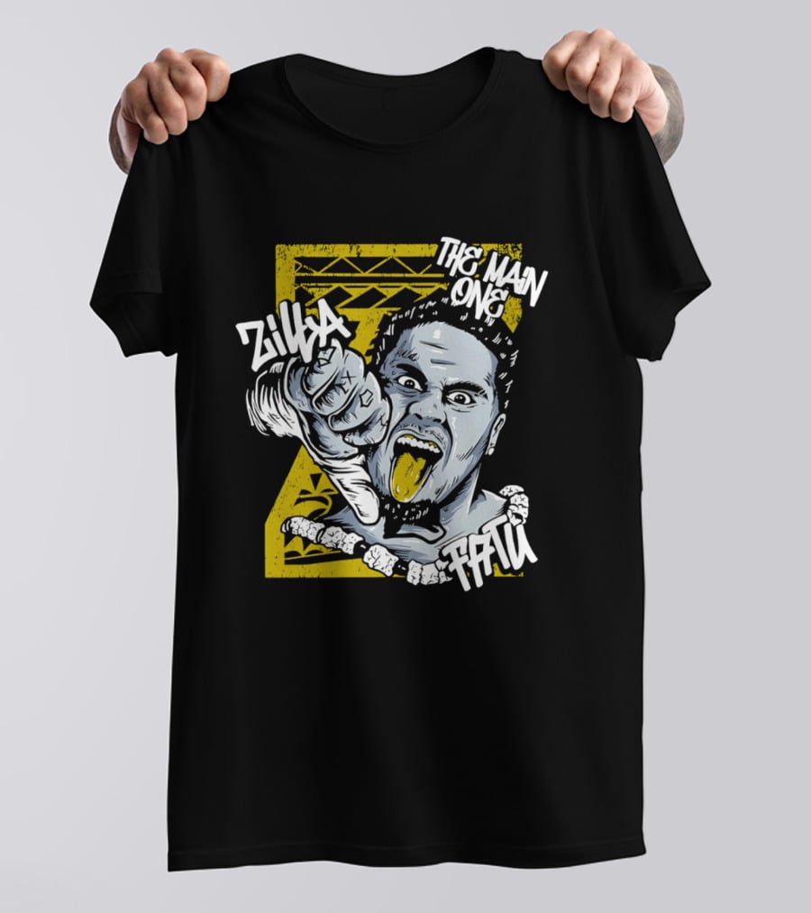 Zilla The Man One Fatu Samoan Spike T-Shirt