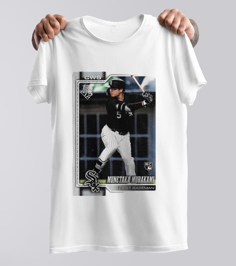 2026 Topps Series 2 Baseball Rookie Card Munetaka Murakami #503 RC First Baseman CWS T-Shirt