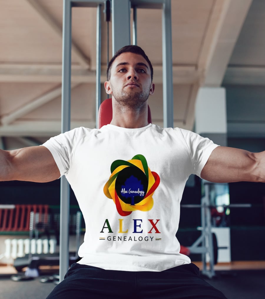 Alex Genealogy Trust Census Records More Than People Colorful Tree T-Shirt