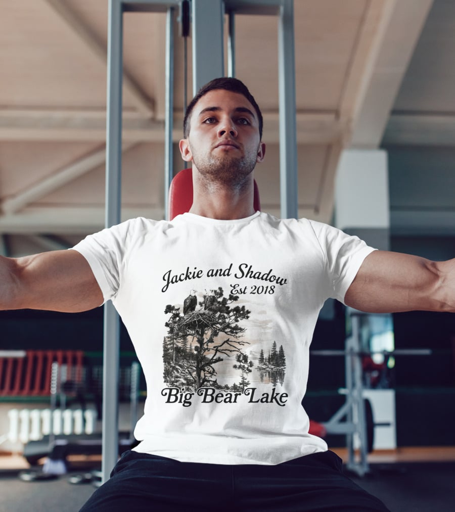 Jackie And Shadow Bald Eagle Nesting Pair Established 2018 Big Bear Lake T-Shirt