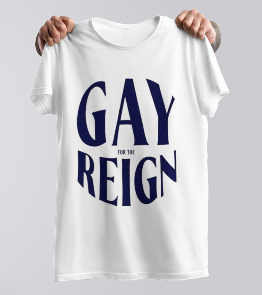 Reign FC Wildfang Pride Gay For The Reign T-Shirt