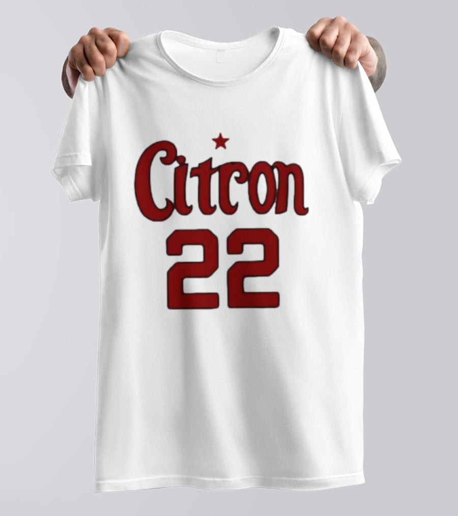 Sonia Citron 22 Washington Mystics Women's Basketball NCAA T-Shirt