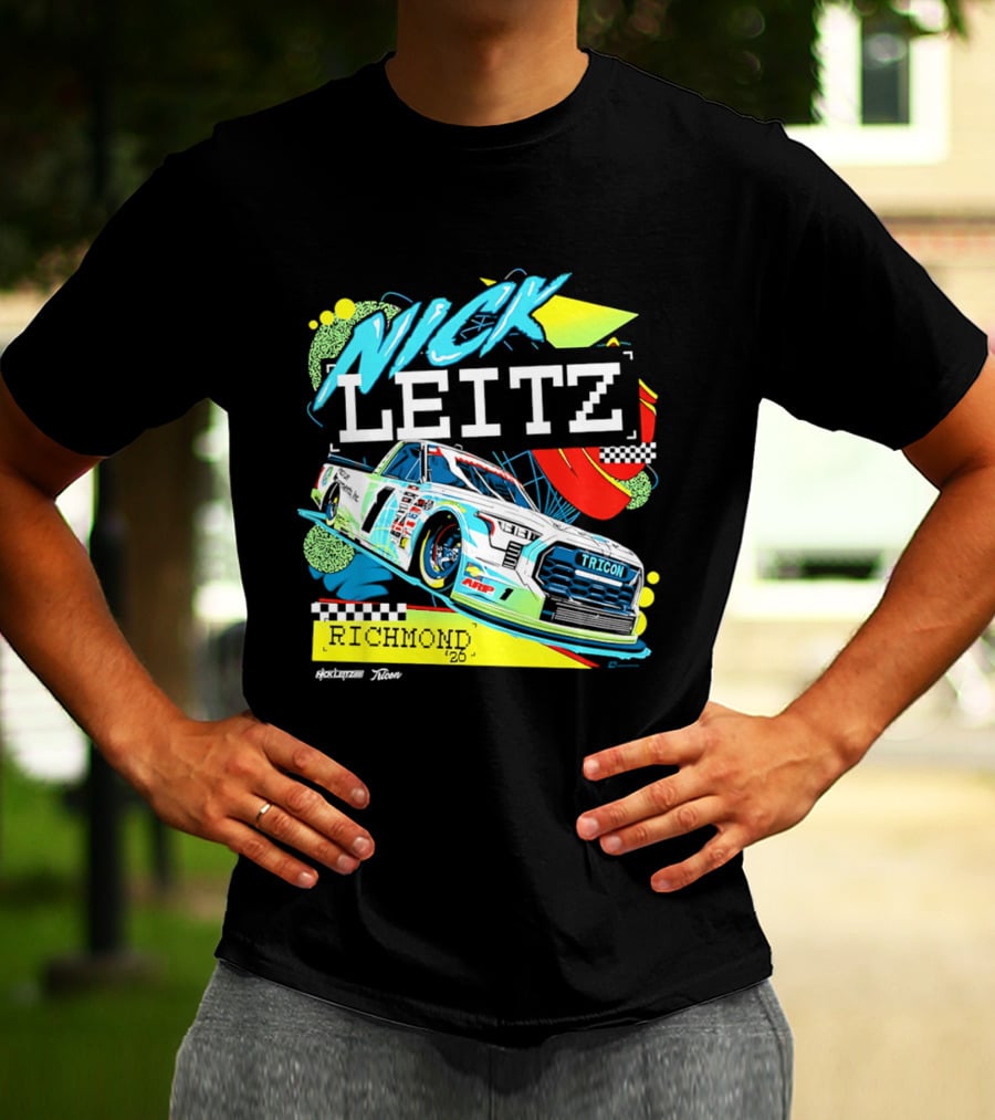 Nick Leitz Richmond NC Tricon Truck Series 2026 Racing T-Shirt