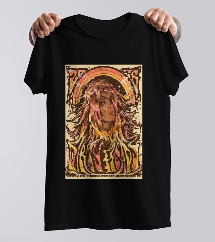 Dirty Heads August 12 2026 Northern Quest Amp Airway Heights WA Tour T-Shirt