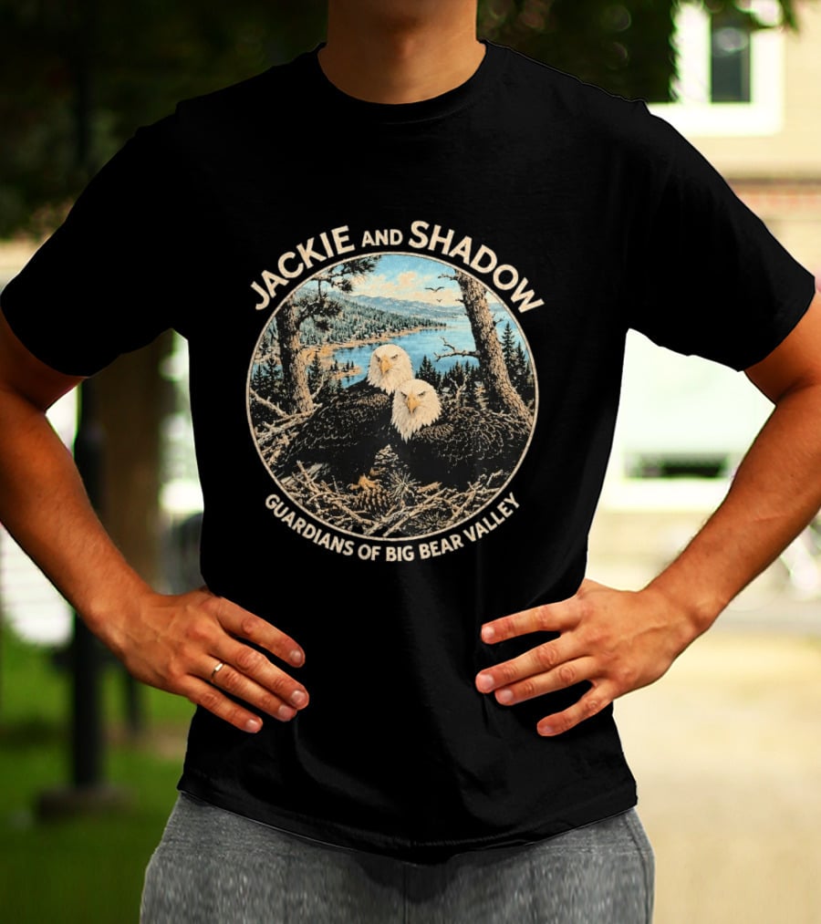 Jackie And Shadow Guardians Of Big Bear Valley T-Shirt