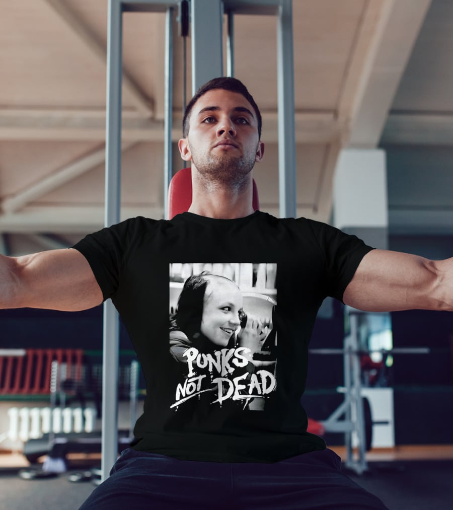 Punks Not Dead Britney Spears Iconic Shaved Look T-Shirt