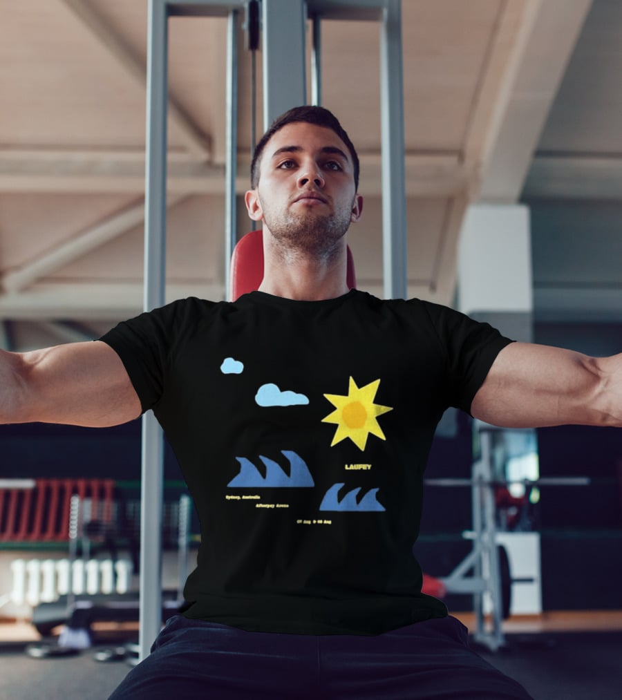 Sydney Australia Opera House Laufey Event Sun & Clouds T-Shirt