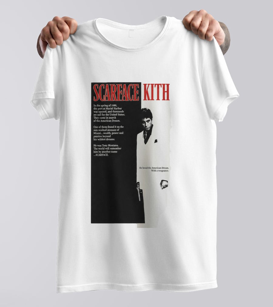 Scarface Kith Tony Montana American Dream 1980 T-Shirt