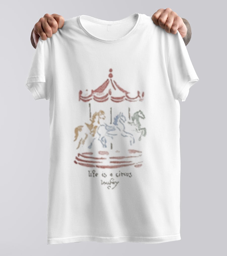 Laufey Carousel Life Is A Climb T-Shirt
