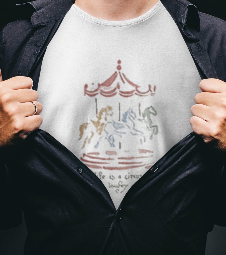 Laufey Carousel Life Is A Climb T-Shirt