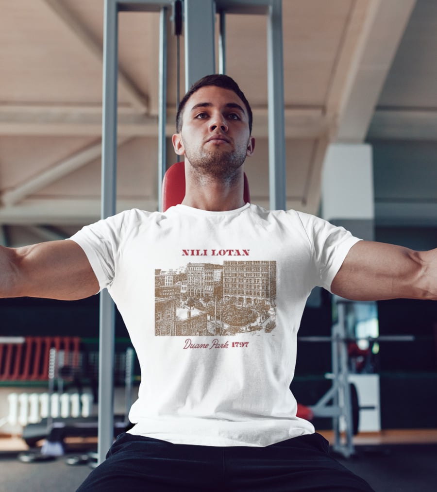 Nili Lotan Duane Park 1797 Architecture Scene T-Shirt