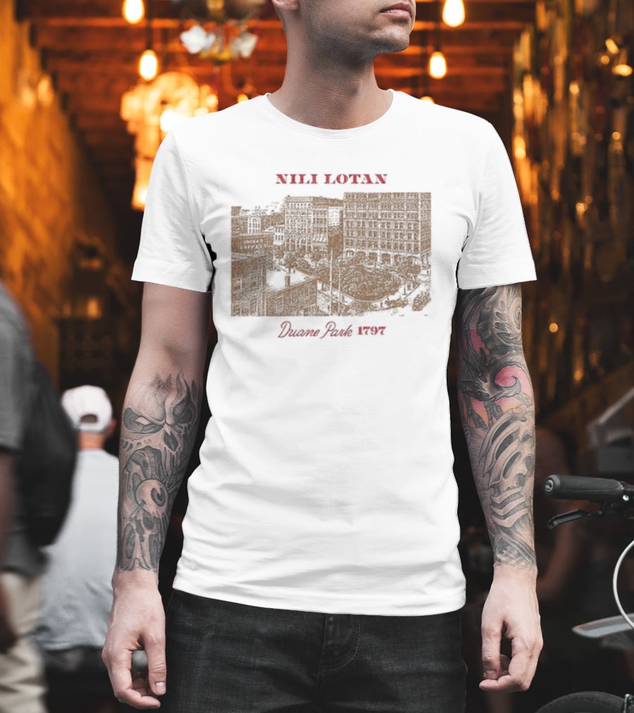 Nili Lotan Duane Park 1797 Architecture Scene T-Shirt
