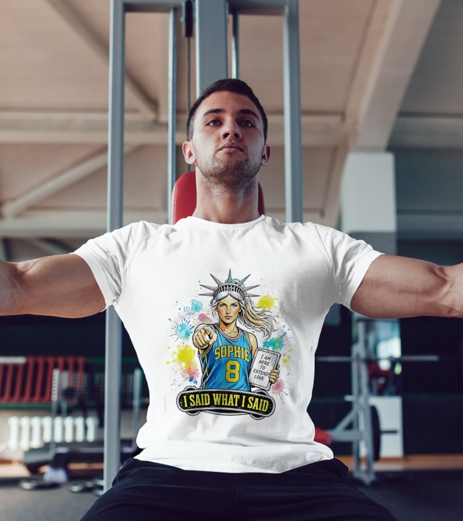 Sophie Cunningham Liberty Number 8 Jersey I Said What I Said Extend Love T-Shirt