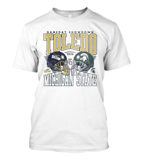 Toledo Rockets Michigan State Spartans Gameday Showdown September 4 2026 T-Shirt