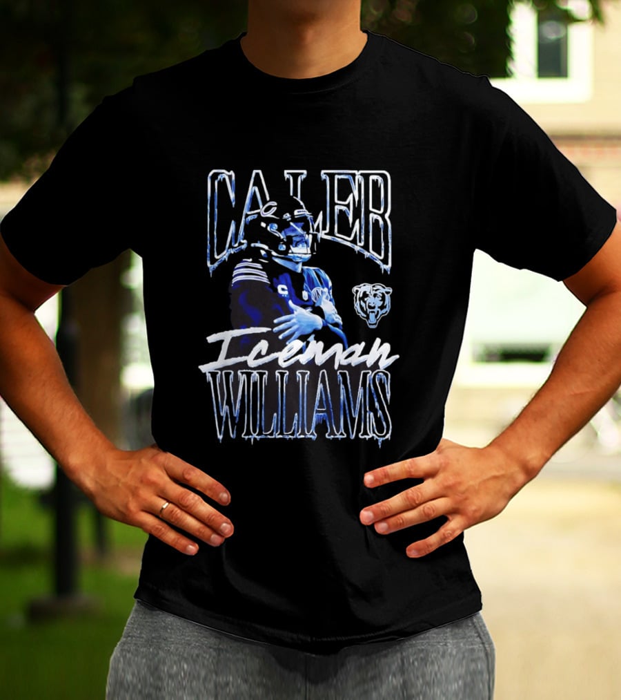Caleb Williams Iceman Chicago Bears T-Shirt